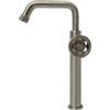 Essebagno Indus Rubinetto per lavabo alto in acciaio spazzolato