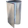 PROFIVENT.DE ArmaFlex Duct Plus ALU rotolo isolante gomma 19 mm 20 cm×1 m autoadesivo