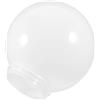ULTECHNOVO Paralume Sfera per Lampada da Muro 20X20X20 CM Acrilico Resistente Decorativo Facile da Installare per Esterno Patio
