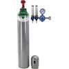 Generisch Bombola del gas con riduttore Pure 4.8 Argon (100%) gas di saldatura 8 litri TIG/TIG MIG incluso riduttore con 2 rotametro
