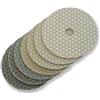 KGS DIAMOND 7 dischi abrasivi diamantati a secco, Ø 100 x 15 mm, KGS Swiflex XX, grana da 60 a 3000