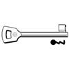 nextradeitalia 5PZ CHIAVI PATENT PASSEPARTOUT NEMEF 7NFHL - 7NFHL