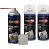 Palucart 3 bombolette da 400ml Olio Lubrificante al silicone spray anti frizione olio serrature anticorrosione plastiche