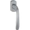 HOPPE AG EHA43003 - Maniglia per finestra singola New York, colore argento, finitura argento