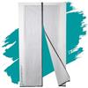 Scorprotect Porta antipolvere in tessuto non tessuto, con chiusura a striscia magnetica, 210 x 110 cm