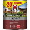 iperbriko Impregnante a solvente protettivo per legno Expert incolore 3 litri
