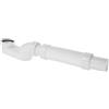 Uonlytech Kit Di Scarico Flessibile Per Vasca Da Bagno E Doccia - Tubo Di Scarico Freestanding Con Sifoni A P Piatti A Basso