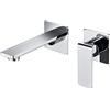 MICE COLLECTION IMEX GLF016 - Rubinetto da incasso per lavabo monocomando con beccuccio e maniglia