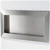 Confalonieri MANIGLIA 9078 B INCASSO MM.69X69 ARGENTO 7