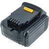 vhbw batteria compatibile con Dewalt DCB143, DCD720N, DCB090, DCD730C, DCD720, DCB145, DCD730, DCD720C1 utensile (3000 mAh, Li-Ion, 14,4 V)
