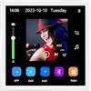 Junterone Andriod 10 Eshare WiFi Bluetooth Touch Home Theater Cinema Amplificatore da Parete Audio Stereo Digitale da 4 Pollici