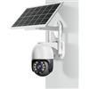 Jortan Tech Telecamera solare a basso consumo JT-8181XM 4G di sicurezza, 4MP, Rilevamento PIR, H.265X, Visione Notturna IR-Cut, Cloud Storage, Connettività Wi-Fi, Resistenza alle alte temperature