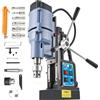 ZELCAN 1950W Trapano Magnetico con 6 Punte 13900N 650 rpm Trapano a Colonna Magnetico a Diametro di 50mm con Controllo Reversibile e Continuo per Superfici Metalliche