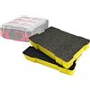 Shadow Foam Packout - Inserti compatti per organizer Milwaukee Packout, confezione doppia, colore: giallo, 50 mm, in schiuma facile da staccare per sistema Milwaukee Packout