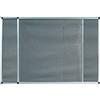 MAURER Zanzariera Multidirezionale Grigia 75x100 (193) cm. con Spazzolino