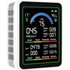 Zestivra Monitor Portatile Della Qualità 'aria - Tester Per Rilevatori Interni, Misuratore Di Sensori Portatile, Dispositivo Di Visualizzazione Digitale | Controllore Ambientale Che Legge Con Precisione I