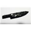 Markenlos Coltello di pietra ossidiana (riproduzione) 11-13 cm