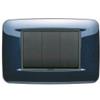Vimar Serie Eikon - Placca Round 3 Modulo opaco verniciato blu tolerancia