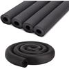 Generico Tubo Isolante in Schiuma Ø 16mm 20mm 25mm 32mm 50mm 63.0mm 76mm 90mm 110mm, Isolamento Termico per Tubi Riscaldamento e Idraulico, Protezione Antigelo e Anticondensa(T20mm X ID63.0mm X L1.8M)