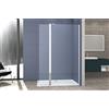 Taco Box Doccia parete Walk in 80 cm + anta 40 cm h 200 cm cristallo temperato trasparente 8mm profilo CROMATO MIRELLA