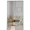 ZYYQ Zanzariera Magnetica Per Porte 95x240cm (37.4x94.48in) Tenda Magnetica Si Impedisce Agli Insetti Zanzariera Chiusura Automatica, Facile da Installare-Grigio