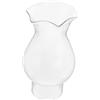 Gadpiparty Paralume in Vetro Per Lampada a Olio Vintage Sostituzione Globo Lampada a Cherosene Copertura Trasparente Con Bordi Arrotolati Per Decorazione Interni