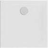 Ceramica Dolomite Piatto doccia quadrato in ceramica modello squash, ultrasottile h. 4 cm, antiscivolo, 80 x 80 cm