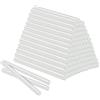 NAIZY Bastoncini Colla A Caldo φ11x200mm Per Pistola Colla, 100 Pezzi Circa 2KG, Semi-Trasparenti