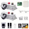 FAAC KIT AUTOMAZIONE ANTE BATTENTI 24V 770 FAAC POWER KIT 106747445 3,5M 500KG