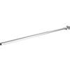 RMIHSJG Asta di stabilizzazione telescopica da parete per doccia, in acciaio inox, 70-120 cm, regolabile, braccio di supporto per separazione doccia e separazione ambienti umidi fino a 6 mm di spessore