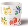 VisitRyl Bordi per Carta da Parati Adesivi Cartoon Children's Room Frutta A 20cm X 500cm Design Decorativo