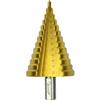 LED LEDS FRESA CONICA ALLARGAFORI GRADINO METALLO 4-52mmALLARGAFORO SCALINI GRADINI HSS