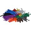 Unbekannt Fascette stringicavo, 4,8 x 300 mm, 10 pezzi da 10 colori, multicolore, poliammide 6.6, qualità industriale (4,8 x 300 mm)