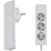 Schulte 151000156300 EVOline - Prolunga plug-in con 3 distribuzioni