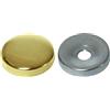 Metal minuterie COPRIVITE BORCHIA BOMBATA OTTONE LUCIDO mm.16 (Pz 200) [METAL MINUTE]