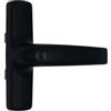 FERCOLOR Cremonese per Infissi in Alluminio, Maniglia Ambidestra per Finestre e Porte Interne, Colori con Tinte RAL - FERCOLOR (Nero RAL9009)