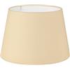 Stappa e illumina Paralume a forma di tronco di cono o cono in tessuto per bottiglie, lampade da terra o da tavolo. Marca Stappa e illumina (25, Tortora)
