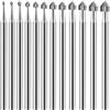 Gosera Set di Frese per Intaglio A Forma di Cono Cilindrico da 12 Pezzi Set di Frese per Gioielli Gambo per Creazione di Gioielli Frese per Incastonatura di Pietre per Lapidario 008-040