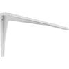 Gedotec Console carico pesante / Vettore carico pesante / Supporto-mensola SPARTA 7 Grandezze Alluminio naturale Forza portante 80 - 200 kg - 250 x 300 x 38 mm