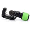 3S SuperSamaStore Tagliatubi Manuale Professionale ST-532 per Taglio Tubi di Rame e Alluminio, 5-32 mm, Nero/Verde
