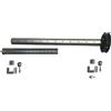 Generico Kit COMPLETO Rullo per Tapparelle Avvolgibili a Cinghia REGOLABILE e RESISTENTE Varie Misure Disponibili (da 60 cm a 95 cm)