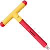 WEDO VDE 1000V ha isolato la chiave scorrevole di tipo T, chiave di sicurezza degli elettricisti, acciaio di CR-V, maniglie antiscivolo, IEC 60900, 3/8 pollici