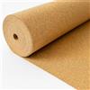 FUTURAZeta® - Rotolo di Sughero Supercompresso spessore 5 mm Rivestimento Muro Parete Fredda Tappetino Sotto Pavimento Parquet Bacheca anti rumore (5 Mq.)