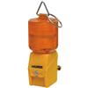 PEBSHOP LAMPADA STRADALE DI SEGNALAZIONE CON LED (Luce Arancio)