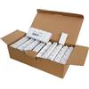 Generico Falso Polo Bianco Compatibile con Vimar Plana - Set 100 pezzi - Tappi Copri Spazio Impianti Elettrici