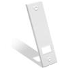 jarolift Placca Copriavvolgitore in Plastica, Distanza tra i Fori 160 mm, Bianco