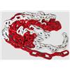 nextradeitalia 1CONFEZION CATENA PLASTICA BIANCO/ROSSO SPESSORE 8MM LUNGHEZZA 25MT NextradeItalia Mod.FERX.NERIW