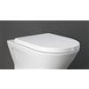 RAK Tonique/Resort TQSC00001 Sedile termoindurente coprente finitura bianco
