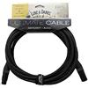 Luke & Daniel Ultimate Series Cavo CANNON (xlr) - CANNON (xlr) Professionale per Strumenti OD8 Resistente con Protezione da interferenze e massima chiarezza (5 METRI, CONNETTORE NERO)