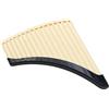 LJERFSW Pan Pipes Flauto Di Pan A 18 Canne Con Accordatura A C. Flauto Di Pan Curvo Di Livello Prestazionale Professionale Per Principianti(A,16)